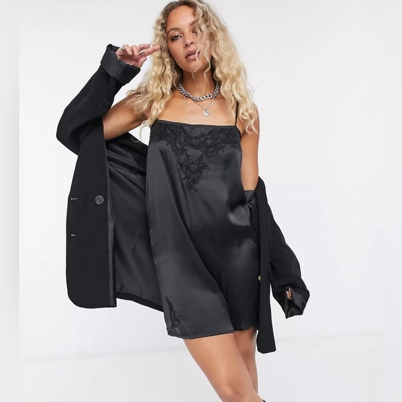 Reclaimed Vintage Dresses & Skirts - Reclaimed Vintage Inspired Mini Slip Dress